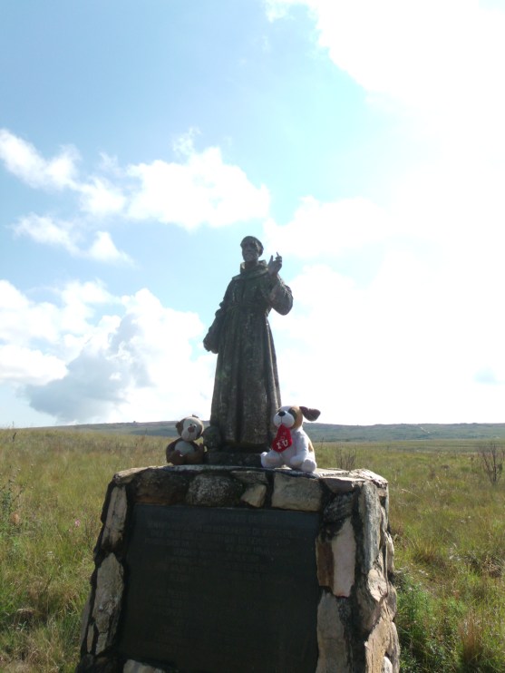 Eu, o cachorrinho e o São Francisco!